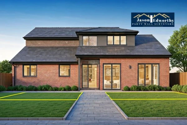 Home extension focusing on boundary line Wickford