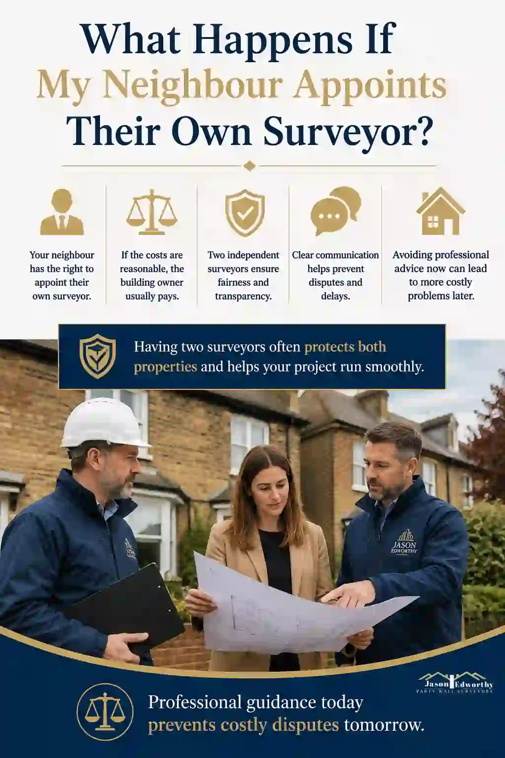 What Happens If My Neighbour Appoints Their Own Surveyor Wickford?