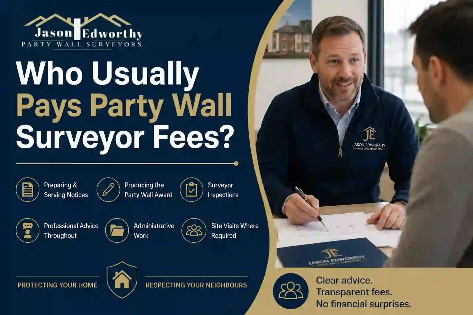 Who Usually Pays Party Wall Surveyor Fees Wickford?